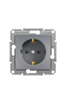 Schneider Asfora Eph2900262 Çelik Topraklı Priz Çocuk Korumalı Schneider Asfora Eph2900262 Çelik Topraklı Priz Çocuk Korumalı