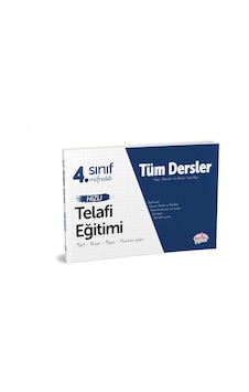 Editör 4. Sınıf Tüm Dersler Hızlı Telafi Eğitimi Editör 4. Sınıf Tüm Dersler Hızlı Telafi Eğitimi