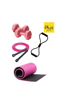 Pembe Full Deluxe Pilates Seti Yoga Matı Minderi Atlama İpi Dambıl Kelebek Direnç Pembe Pembe Pembe Full Deluxe Pilates Seti Yoga Matı Minderi Atlama İpi Dambıl Kelebek Direnç Pembe Pembe