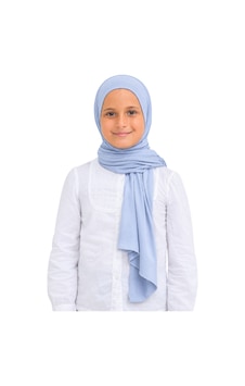 Modish Group Kız Çocuk Şal Başörtüsü Yumuşak Esnek Tesettür Şalı Açık Mavi Modish Group Kız Çocuk Şal Başörtüsü Yumuşak Esnek Tesettür Şalı Açık Mavi