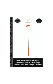 Özel Seri Hobi Aleti Spor Gereci Ürün Gb-50 Orange Golf Sopası Tek Parça Turuncu Özel Seri Hobi Aleti Spor Gereci Ürün Gb-50 Orange Golf Sopası Tek Parça Turuncu