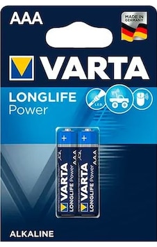 Varta 4903 Longlife Power Alkalin AAA İnce Kalem Pil 2'li Varta 4903 Longlife Power Alkalin AAA İnce Kalem Pil 2'li