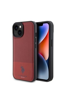 Apple iPhone Uyumlu 15 Kılıf U.s. Polo Assn. Lisanslı Suni Deri Arka Yüzey Baskı Logolu Örgü Desenl Apple iPhone Uyumlu 15 Kılıf U.s. Polo Assn. Lisanslı Suni Deri Arka Yüzey Baskı Logolu Örgü Desenl