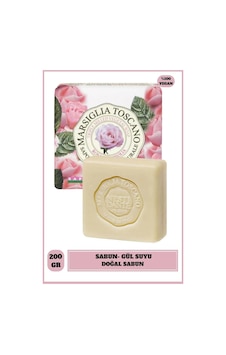 Nesti Marsiglia Toscano Rosa Centifolia Gül Vegan Bakım Sabun 200 G Nesti Marsiglia Toscano Rosa Centifolia Gül Vegan Bakım Sabun 200 G