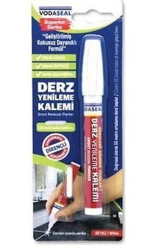 Vodaseal Derz Kalemi Beyaz Tekli Paket Vodaseal Derz Kalemi Beyaz Tekli Paket