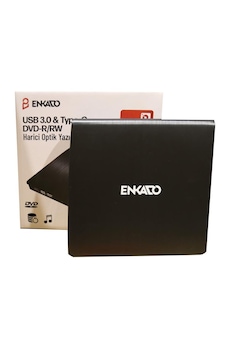 Enkado Ekd-udvd120 Type-c / Usb 3.0 Dvd-r/cd-r/rw/ Dvd-rw Ultra Slim Harici Optik Yazıcı Siyah Enkado Ekd-udvd120 Type-c / Usb 3.0 Dvd-r/cd-r/rw/ Dvd-rw Ultra Slim Harici Optik Yazıcı Siyah