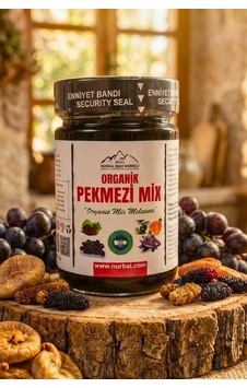 Nurbal Şifa Merkezi Organik Pekmez Mix 450 G