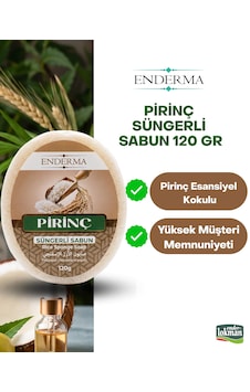 Pirinç Süngerli Sabun 120gr