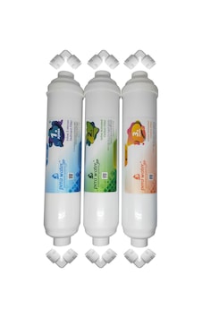 Pera Water Kapalı Kasa Su Arıtma Cihazları 3 Lü Ön Filtre Seti