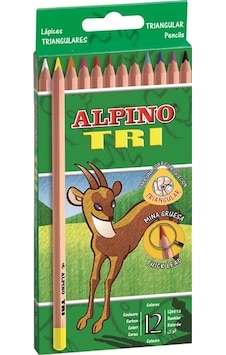 Alpino Tri Üçgen Kuru Boya 12'li Alpino Tri Üçgen Kuru Boya 12'li