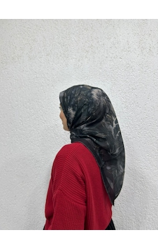 Siyane Scarf Lotus Desen Eşarp 03 antrasit Siyane Scarf Lotus Desen Eşarp 03 antrasit