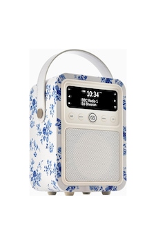 Laura Ashley Monty Taşınabilir Dab+ Radyo & Çalar Saat, Bluetooth, Fm, 60 Ön Ayarlı Alarm Saatli Radyolar Beyaz