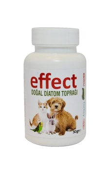 Effect Kedi Köpek için Bit Pire Kene Önleyen Saf Doğal Diatom Toprak 50 G