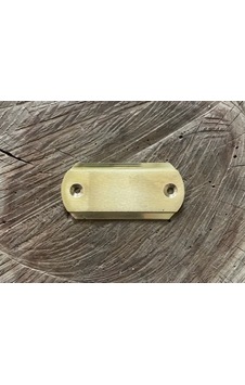 Mert Pirinç Sarı Kapı İsimliği İsim Yazma Laması 7 Cm Sarı