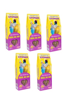 Birdmozz Doğal Sarı Dal Darı 5'li Paket 5 Adet