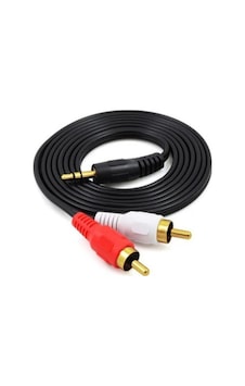 3.5 Mm Stereo To 2rca Kablosu Aux Tos Ses 1.5 Mt Kablo Sound Audıo Erkek Ara Kulaklık 3.5 Mm Stereo To 2rca Kablosu Aux Tos Ses 1.5 Mt Kablo Sound Audıo Erkek Ara Kulaklık