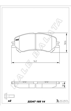 Ön - 980 - Fren Balatası Renault Megane Iv 15- Scenıc Iv 16- Talısman 15- Espace V 15- 1.2tce - Mıxdepo - 1.3tce 1.5dci Ön Fren Balatası Ön - 980 - Fren Balatası Renault Megane Iv 15- Scenıc Iv 16- Talısman 15- Espace V 15- 1.2tce - Mıxdepo - 1.3tce 1.5dci Ön Fren Balatası