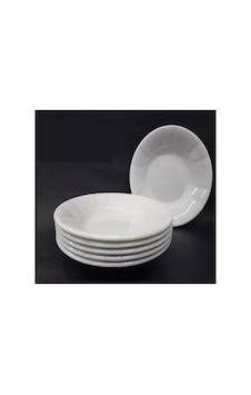 12 Adet Beyaz Oluklu Melamin Çukur Yemek Tabağı 18x3cm Pilav, Kuru Nohut Çok Hesaplı Sulu Yemek Kabı Beyaz 12 Adet Beyaz Oluklu Melamin Çukur Yemek Tabağı 18x3cm Pilav, Kuru Nohut Çok Hesaplı Sulu Yemek Kabı Beyaz