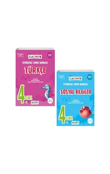 4. Sınıf Türkçe Classmate Etkinlikli Soru Bankası Ve Sosyal Bilgiler Etkinlikli Soru Bankası