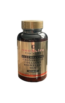 Moonlife Glucosamine Chondroitin Collagen Boswella Msm 120 Tablet Moonlife Glucosamine Chondroitin Collagen Boswella Msm 120 Tablet