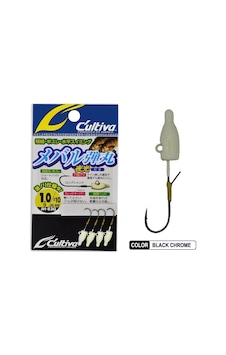 Cultiva 11606 Mebaru Dama Glowlu Lrf Jighead 3 Gr No:6 - Standart Cultiva 11606 Mebaru Dama Glowlu Lrf Jighead 3 Gr No:6 - Standart
