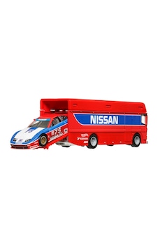 Nessiworld Hot Wheels Premium Team Transport Euro Hauler & 94 Nissan 300 Zx Gts Hrv44-39032