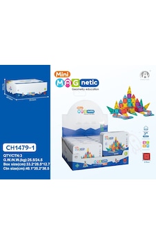 Ch1479-1 3.75cm Mini Magnetic Blok Metal Kutu 78 Pcs Ch1479-1 3.75cm Mini Magnetic Blok Metal Kutu 78 Pcs