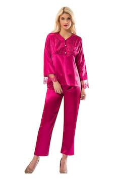 Sistina Fuşya - 756 - Saten Pijama Takımı - 1595 - - Ece-umay - Beden L Sistina Fuşya - 756 - Saten Pijama Takımı - 1595 - - Ece-umay - Beden L