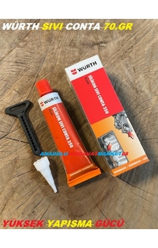 Würth Yüksek Isı Silikonu Isıya Dayanıklı Silikon 70Ml Siyah Ren Siyah Würth Yüksek Isı Silikonu Isıya Dayanıklı Silikon 70Ml Siyah Ren Siyah