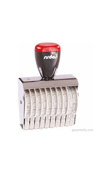 Sırdaş Numaratör 15910 9 MM 10 Hane N11.1696