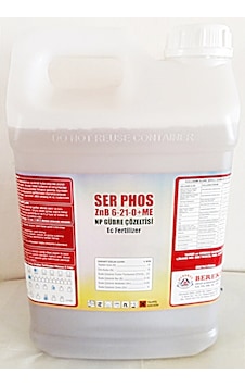 Ser Phos Znb 6-21-0+me Fosforlu Sıvı Gübre-çiçeklendirici 10 Lt
