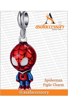 Spiderman Figür Charm Çok Renkli