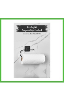 Vaveni Yapışkanlı Kare Başlıklı Siyah Kağıt Havluluk Arz Vaveni Yapışkanlı Kare Başlıklı Siyah Kağıt Havluluk Arz