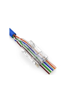 BiSıfır Rj45 Açık Uçlu Ez Plug Konnektör jak (10 Adet) BiSıfır Rj45 Açık Uçlu Ez Plug Konnektör jak (10 Adet)