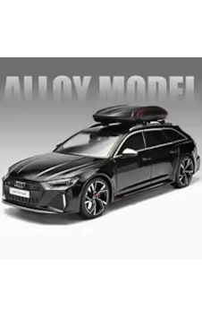 1:18 Ölçek Audi A6 Rs Diecast Metal Lisanslı Model Araba - Siyah 1:18 Ölçek Audi A6 Rs Diecast Metal Lisanslı Model Araba - Siyah