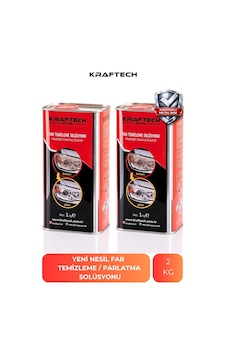 Kraftech Far Temizleme Far Temizleme Solüsyonu Kloroform Uyumlu 2 KG Kraftech Far Temizleme Far Temizleme Solüsyonu Kloroform Uyumlu 2 KG