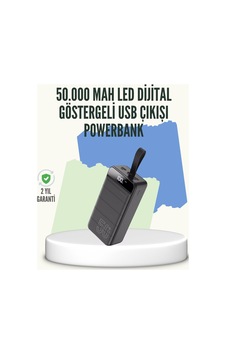 Yüksek Kapasiteli 50.000 Mah Powerbank Type-c Lightning Ve Micro Usb Uyumlu Ço - Hs08375237-7 Renkli Renkli Yüksek Kapasiteli 50.000 Mah Powerbank Type-c Lightning Ve Micro Usb Uyumlu Ço - Hs08375237-7 Renkli Renkli