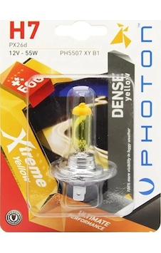 Photon H7 12v 55w Xtreme Yellow Tekli Blister Ampul Photon H7 12v 55w Xtreme Yellow Tekli Blister Ampul