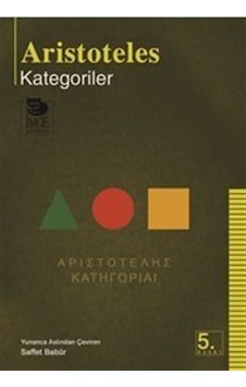Kategoriler / Aristoteles (Aristo) 9789755331256 Kategoriler / Aristoteles (Aristo) 9789755331256
