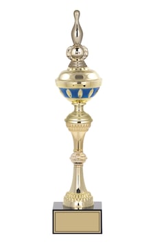 Odak Kupa - Figürlü Kupalar - Bowling / Labut Figürlü Kupalar Fg-063 B - 44 Cm Altın - Beyaz