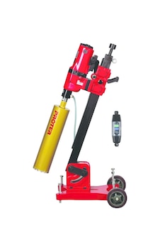 Proter PR 2600 A Açılı Sehpa Karot Makinesi Proter PR 2600 A Açılı Sehpa Karot Makinesi
