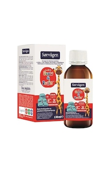 Sorvagen Kids Grow & Brain Sıvı 150ml Sorvagen Kids Grow & Brain Sıvı 150ml