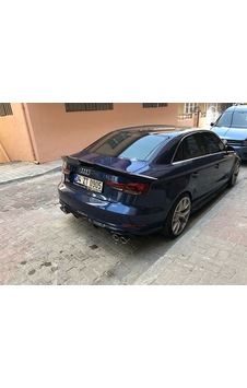 Audi A3 Sedan Makyajsız Spoiler (FİBER)