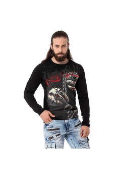 Cipo & Baxx Cl511 Erkek Sweatshirt Günlük Rahat Kalıp Bisiklet Yaka Spor Basic Siyah Cipo & Baxx Cl511 Erkek Sweatshirt Günlük Rahat Kalıp Bisiklet Yaka Spor Basic Siyah