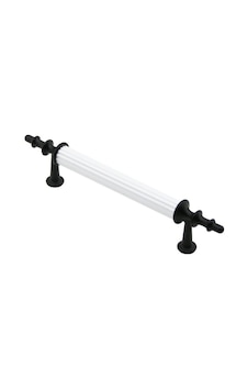 10 Adet Beyaz - Siyah Boru Kulp 9.6cm 5570 10 Adet Beyaz - Siyah Boru Kulp 9.6cm 5570