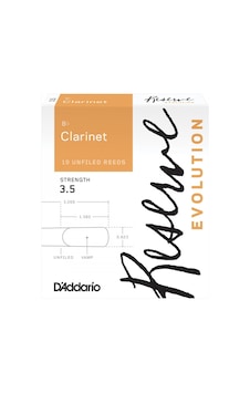 D'addario Dce1035 Reserve Evolution Bb Klarnet Kamışı No: 3.5 Profesyonel - 10'lu Paket Kalın Uç Tasarımı Ve Zengin Ton Karakteri D'addario Dce1035 Reserve Evolution Bb Klarnet Kamışı No: 3.5 Profesyonel - 10'lu Paket Kalın Uç Tasarımı Ve Zengin Ton Karakteri