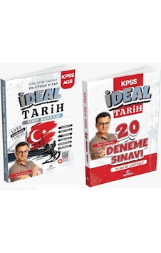Dizgi Kitap 2026 Kpss Ideal Tarih Soru Bankası + 20 Deneme 2 Li S