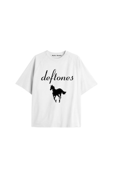 Kalic Studio Deftones Oversize T-shirt Beyaz Kalic Studio Deftones Oversize T-shirt Beyaz