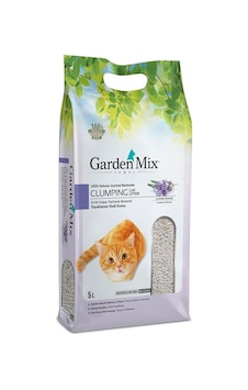 Garden Mix Lavanta Kokulu İnce Topaklaşan Bentonit Kedi Kumu 5 L Garden Mix Lavanta Kokulu İnce Topaklaşan Bentonit Kedi Kumu 5 L