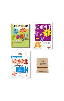 Fenomen 4. Sınıf Dört İşlem Problem Ve Matematik Denemeleri 3lü Set + Telefon Standı Fenomen 4. Sınıf Dört İşlem Problem Ve Matematik Denemeleri 3lü Set + Telefon Standı